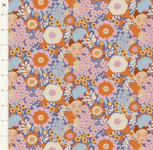 Wallflower - Thistle - 100608 - Wallflower Collection - Tilda Fabrics