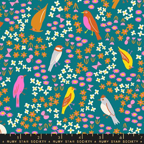 Storytime RS3077 13 - Bird Is The Word Collection by Kimberly Kight - Ruby Star Society - Moda Fabric