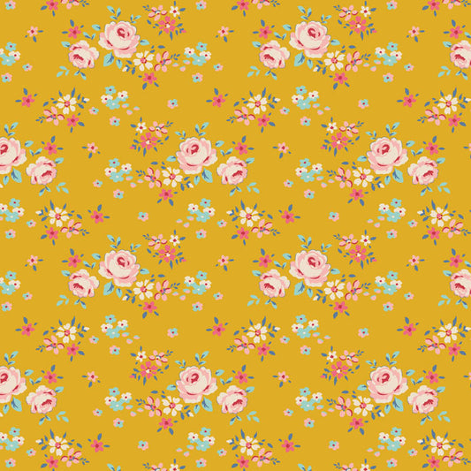 Gracie Yellow - TIL130117-V15 - Creating Memories Collection - Tilda Fabrics