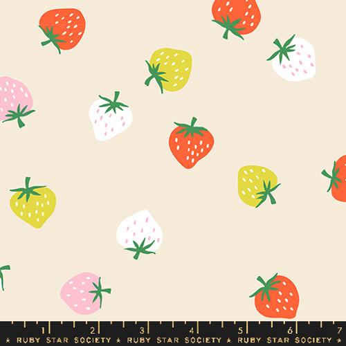 Shell RS3085 11 - Strawberry Collection by Kimberly Kight - Ruby Star Society - Moda Fabrics