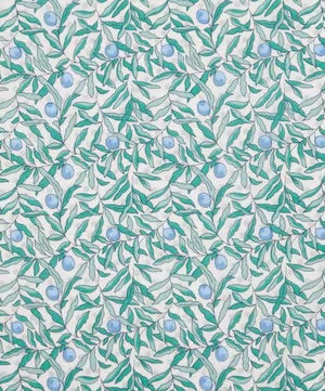 Joyous Juniper (D) - Metallic (dots) - Tana Lawn - 2025 Festive Collection - Liberty of London