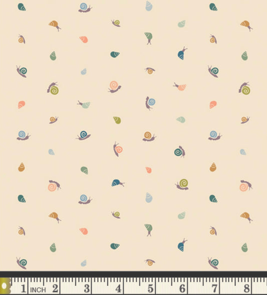 Shells Pearl - SLS99308 - Slow Summer Collection by Suzy Quilts - Art Gallery Fabrics