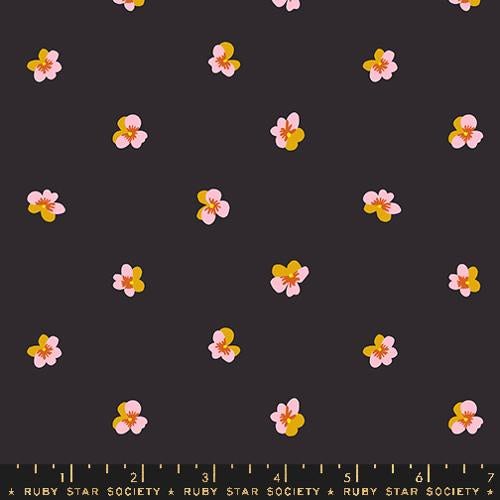 Soft Black RS3083 17 - Bird Is The Word Collection by Kimberly Kight - Ruby Star Society - Moda Fabric