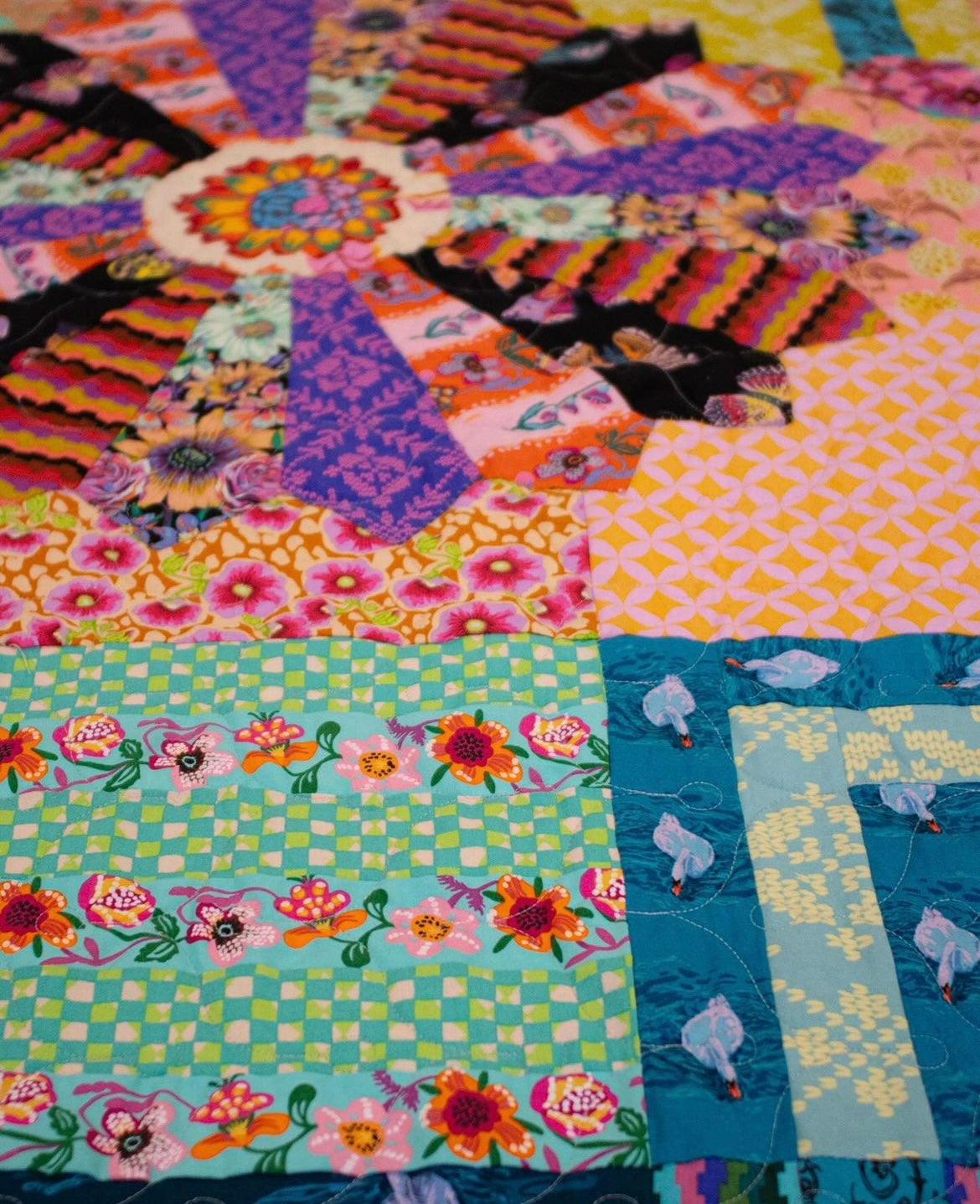 Fenceline Quilt Fabric Pack by Anna Maria Horner - FreeSpirit Fabrics