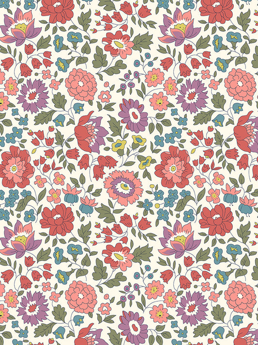 D’Anjo - Pink - Tana Lawn - Liberty of London Fabrics - 100% Cotton