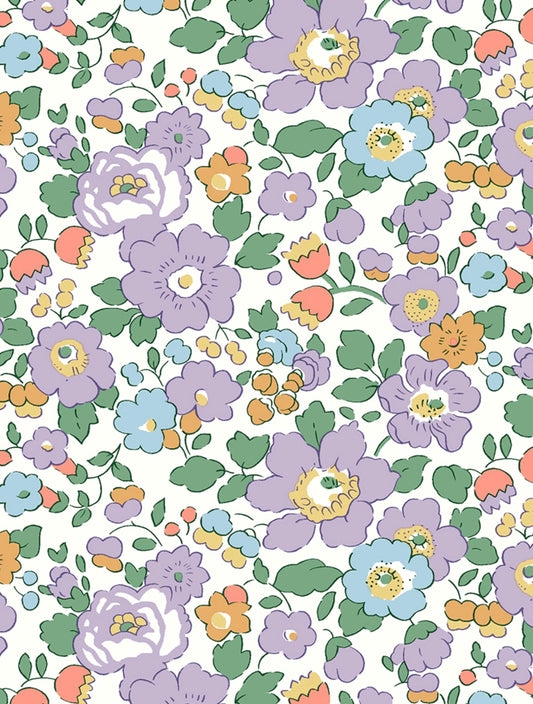 Betsy - Purple - Tana Lawn - Classics Collection - Liberty of London