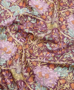 March Sparkle (C) - Metallic (stars) - Tana Lawn - 2025 Festive Collection - Liberty of London