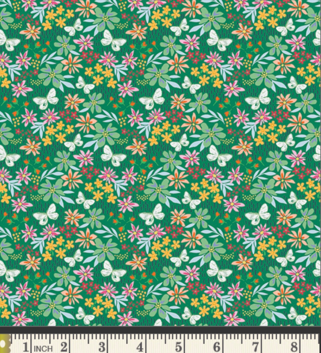 Flying Wild Field - DSY24402 - Daisy Collection by Maureen Cracknell - Art Gallery Fabrics
