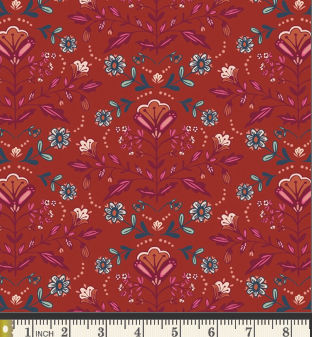 Flower Folklore - Maven Collection by Maureen Cracknell - Art Gallery Fabrics