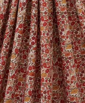 Poppy Forest - Red Burgundy - Tana Lawn - Classic Collection - Liberty of London
