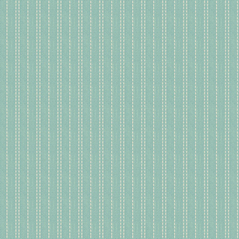 Seamstripe Teal Woven - TIL160060-V15 - Creating Memories Collection - Tilda Fabrics