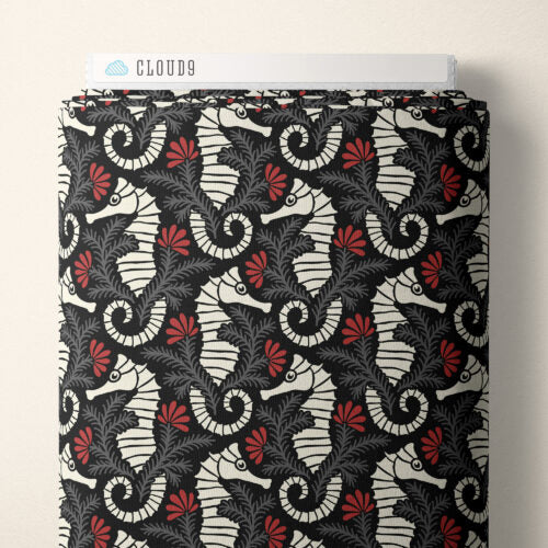 Ocean 227986 - Ocean Motion Collection by Roucoucou - Cloud9 Fabrics