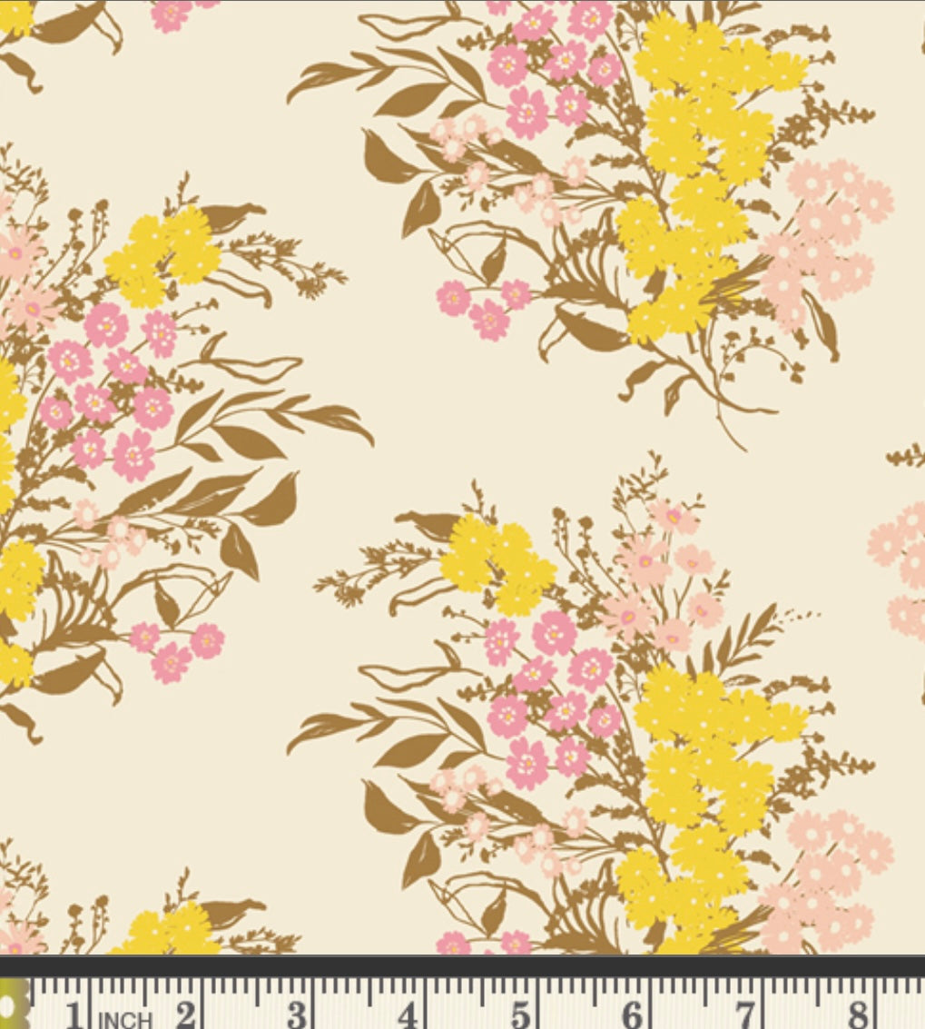 Meadow Sunny Skies - AYP49206 - A Year in Petals Collection by Bonnie Christine - Art Gallery Fabrics