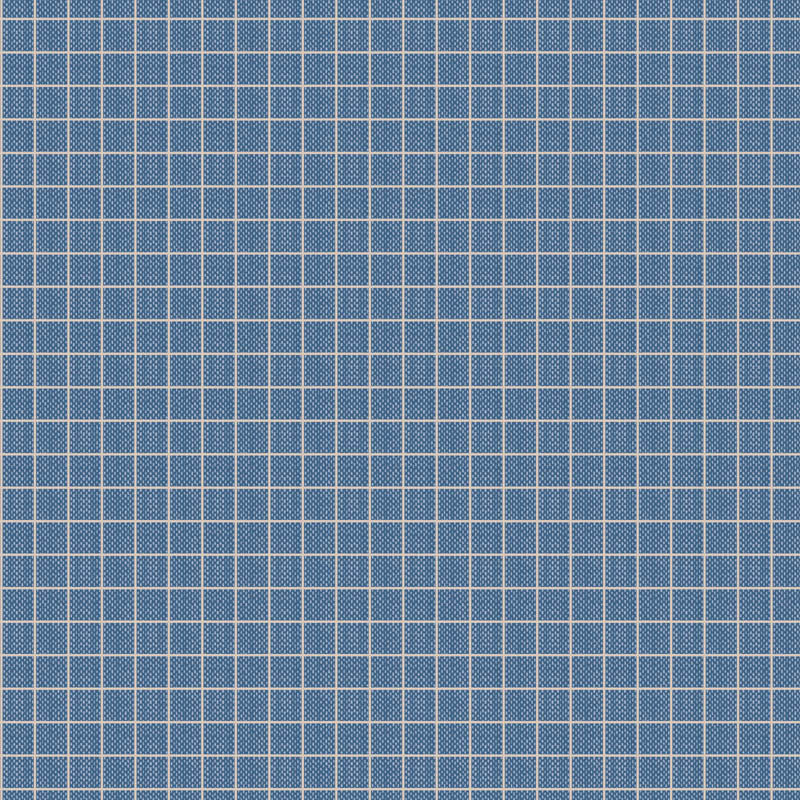 Plaid Blue Woven - TIL160072-V15 - Creating Memories Collection - Tilda Fabrics