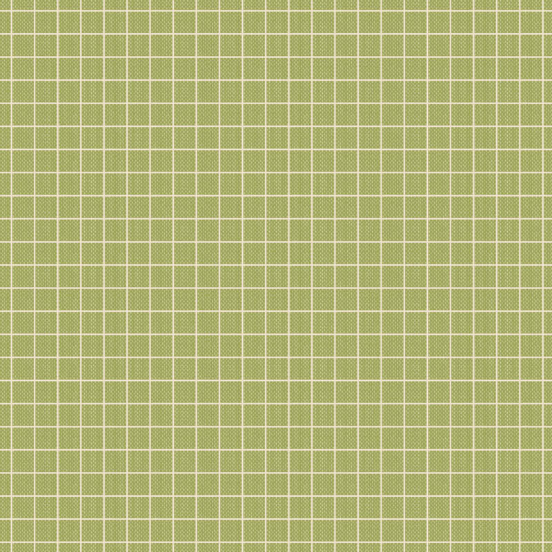 Plaid Pea Green Woven - TIL160066-V15 - Creating Memories Collection - Tilda Fabrics