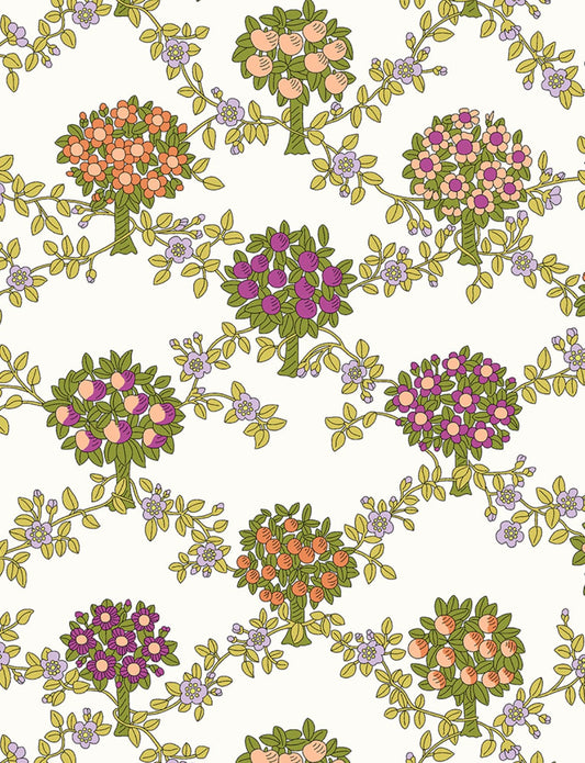 Summer Orchard - Green - Beauty and Chaos Collection - Liberty of London
