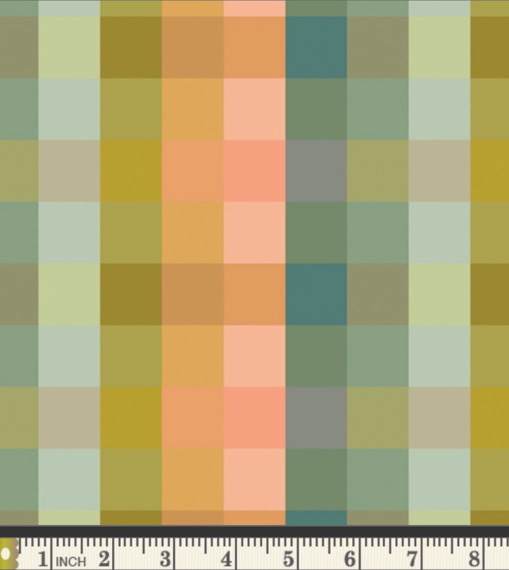 Color Blocks Matcha - SLS99307 - Slow Summer Collection by Suzy Quilts - Art Gallery Fabrics