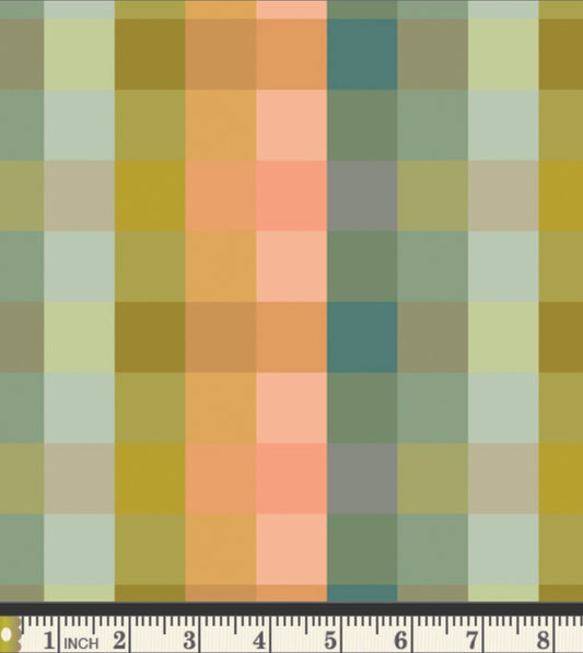 Color Blocks Matcha - SLS99307 - Slow Summer Collection by Suzy Quilts - Art Gallery Fabrics