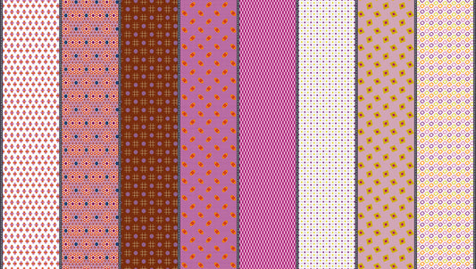 Lollies 18240 11 - Mixed Bag of Lollies Collection by Jen Kingwell - Moda Fabrics