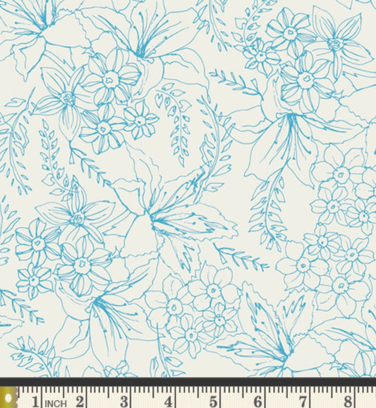 Natural Bouquet Madeira - COS87304 - Costeira Collection by AGF Studio - Art Gallery Fabrics
