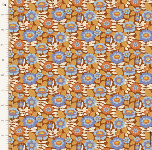 Beverly - Caramel - 100612 - Wallflower Collection - Tilda Fabrics