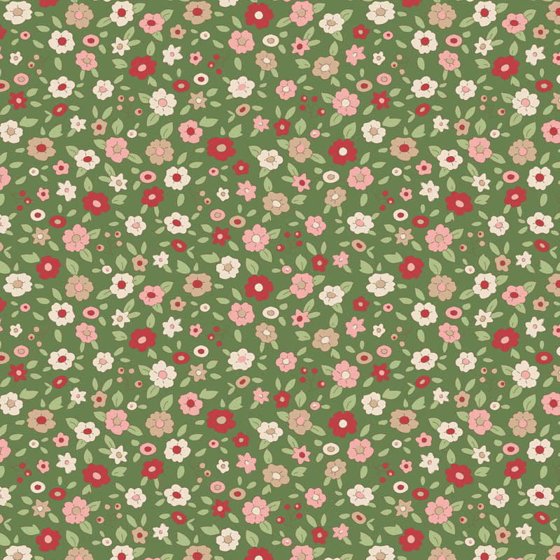 Evie Green - TIL130145-V15 - Creating Memories Collection - Tilda Fabrics