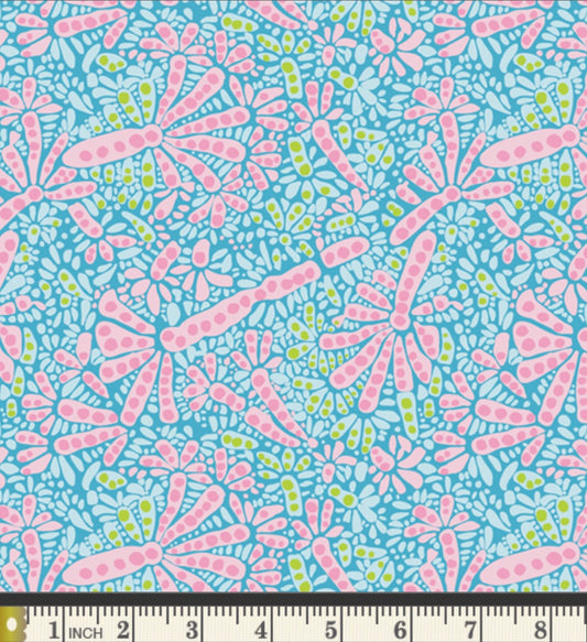 Belos Corais Azuis - COS87300 - Costeira Collection by AGF Studio - Art Gallery Fabrics