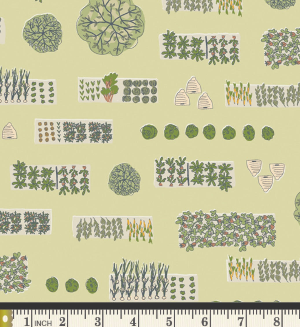 Birds Eye View - PTG33407 - Potager Collection by Sharon Holland - Art Gallery Fabrics