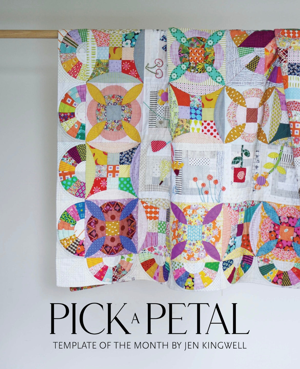 Pick A Petal BOM Quilt Kit - Pattern by Jen Kingwell