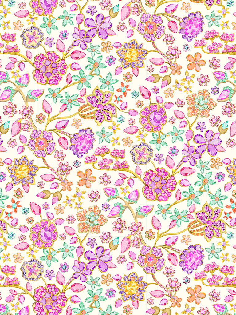 Fiona Devaux - Pink - Tana Lawn - Liberty of London Fabrics - 100% Cotton