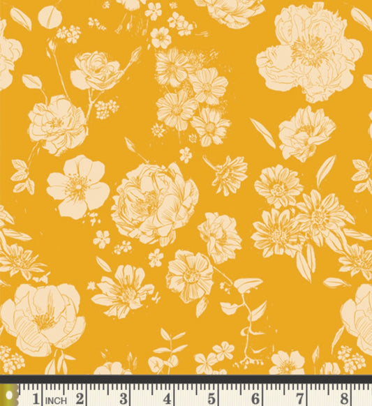 Flowers for Mom Sunshine - PTG43405 - Potager Collection by Sharon Holland -Art Gallery Fabrics
