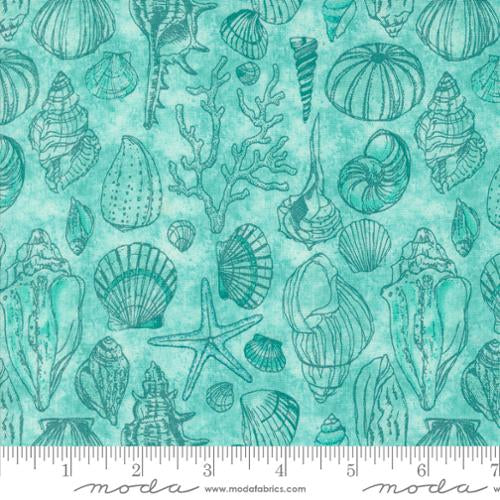 Aqua - 48774 21 - Serena Shores Collection by Robin Pickens - Moda Fabrics