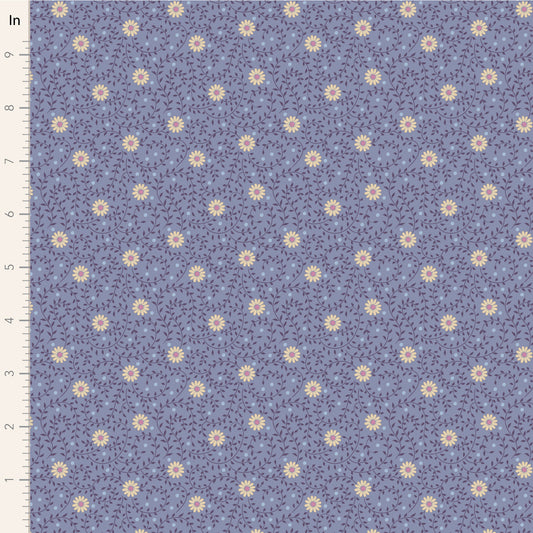 Daisydream - Pitch - Blue - 100573 - Sanctuary Collection - Tilda Fabrics