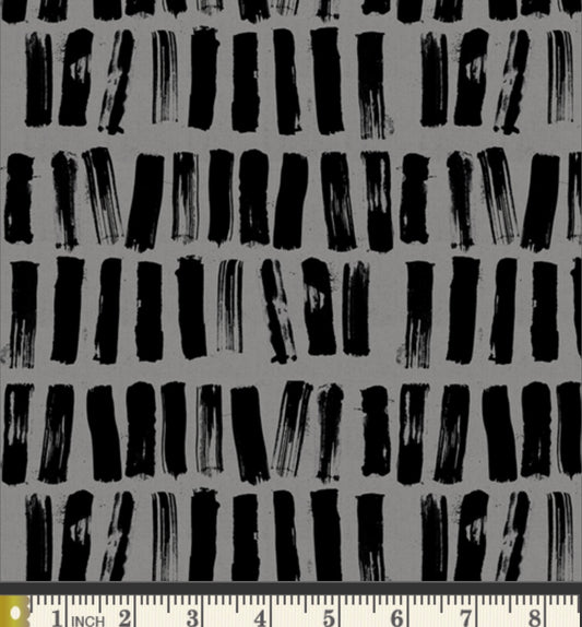 Parallel Strokes Moon - ART12050 - Abstrart Collection by Katarina Roccella - Art Gallery Fabrics