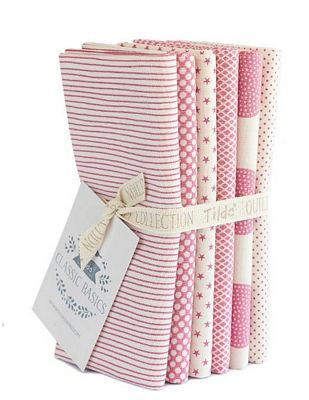 Basic Classics Bundle - Pink - Classic Collection - Tilda Fabrics
