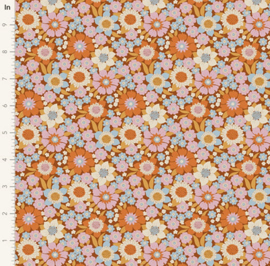 Lauren - Caramel - 100604 - Wallflower Collection - Tilda Fabrics