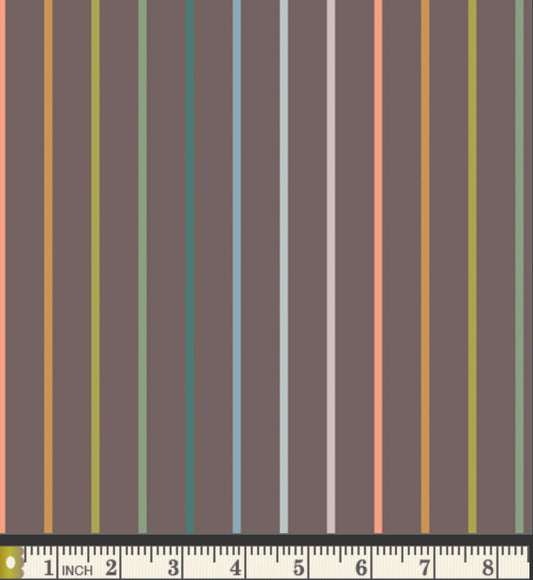 Tiny Stripe Driftwood - SLS99309 - Slow Summer Collection by Suzy Quilts - Art Gallery Fabrics