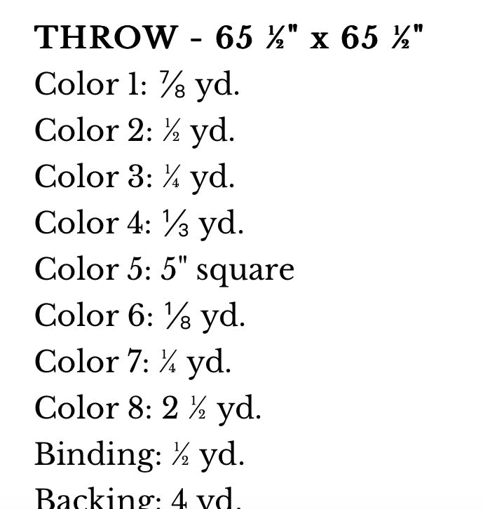 Campfire Quilt Kit - Pattern by Suzy Quilts