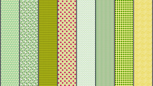 Lollies 18244 11 - Mixed Bag of Lollies Collection by Jen Kingwell - Moda Fabrics