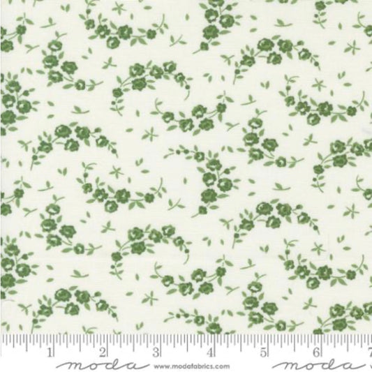 Shoreline Cream Green 55308 25 - Shoreline Collection by Camille Roskelley - Moda Fabrics