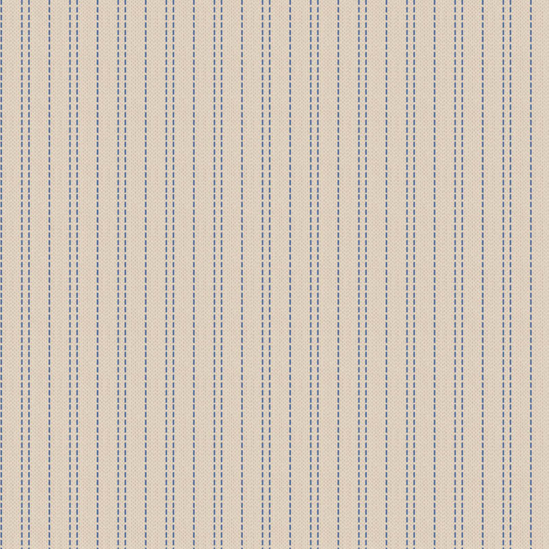 Seamstripe Blue Woven - TIL160069-V15 - Creating Memories Collection - Tilda Fabrics