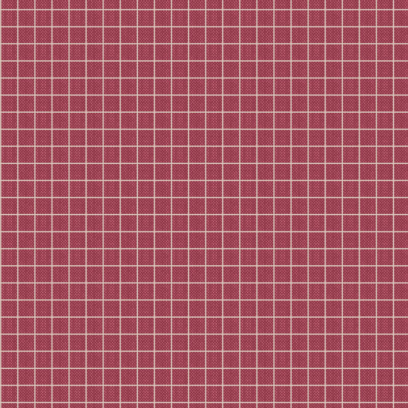 Plaid Burgundy Woven - TIL160086-V15 - Creating Memories Collection - Tilda Fabrics