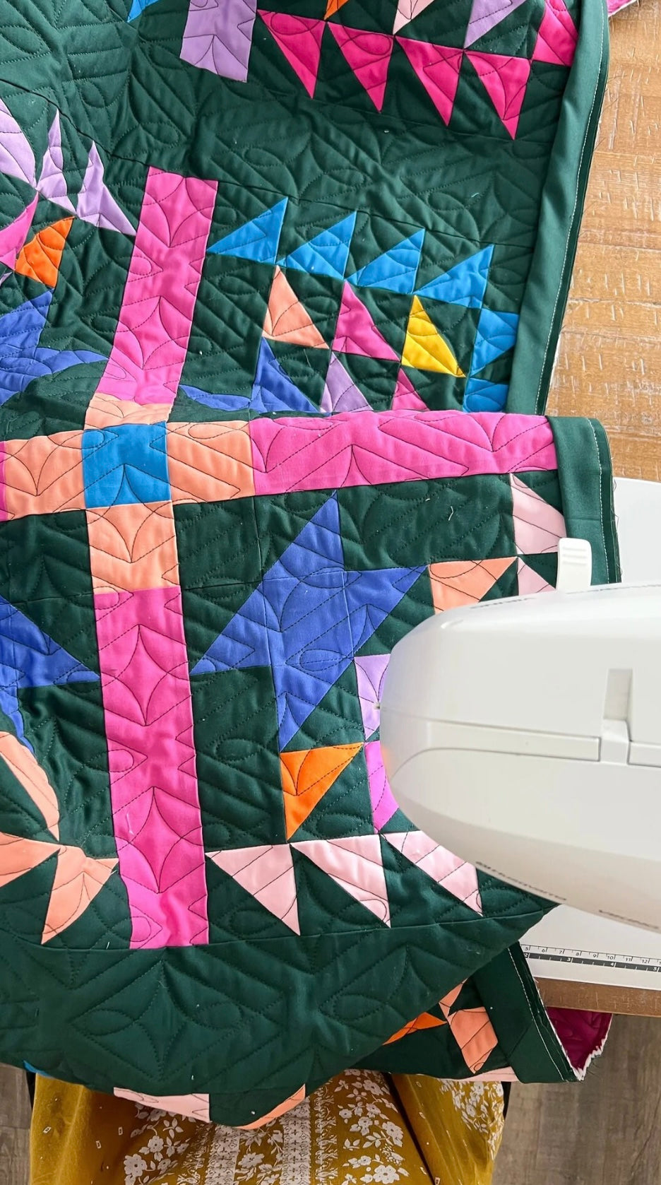 Meadowfolk Quilt Pattern by Prairie Quilt Co.