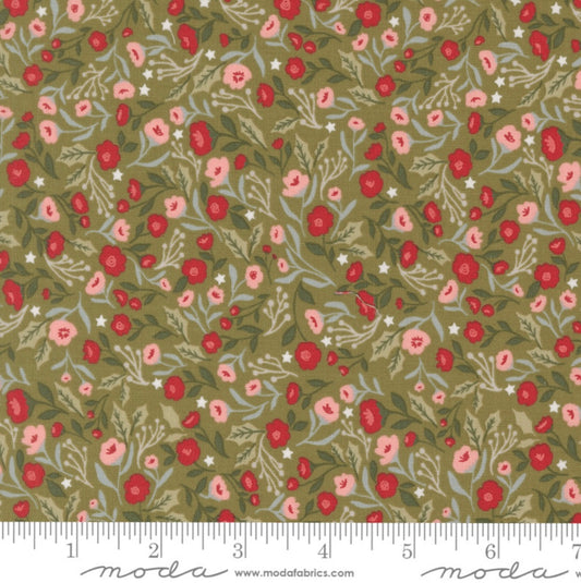 Sage 5241 12 - Berry and Pine Collection by Lella Boutique - Moda Fabrics