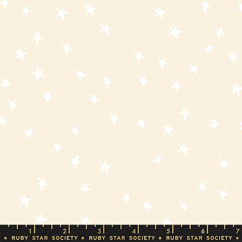 White on Natural - RS4109 65 - Starry Collection by Alexia Abegg - Ruby Star Society - Moda Fabrics