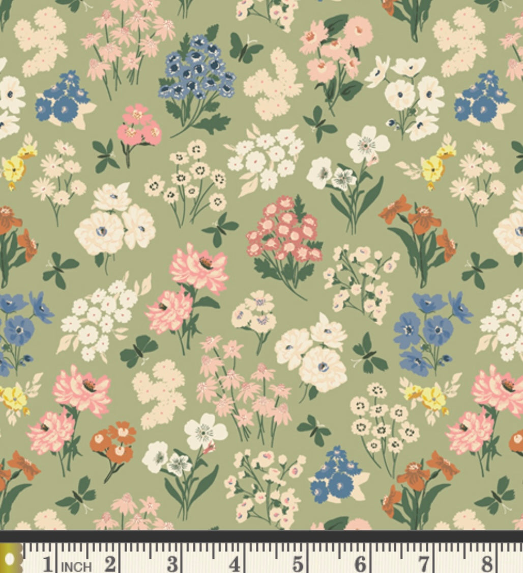 Bountiful Garden Day - AYP39203 - A Year of Petals Collection by Bonnie Christine - Art Gallery Fabrics