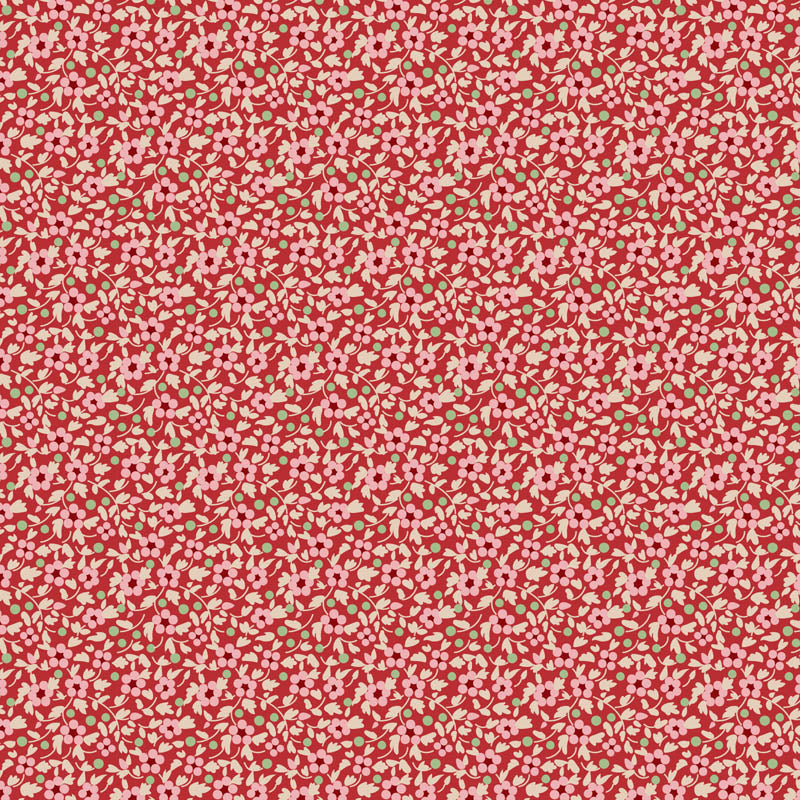 Brie Red - TIL130149-V15 - Creating Memories Collection - Tilda Fabrics