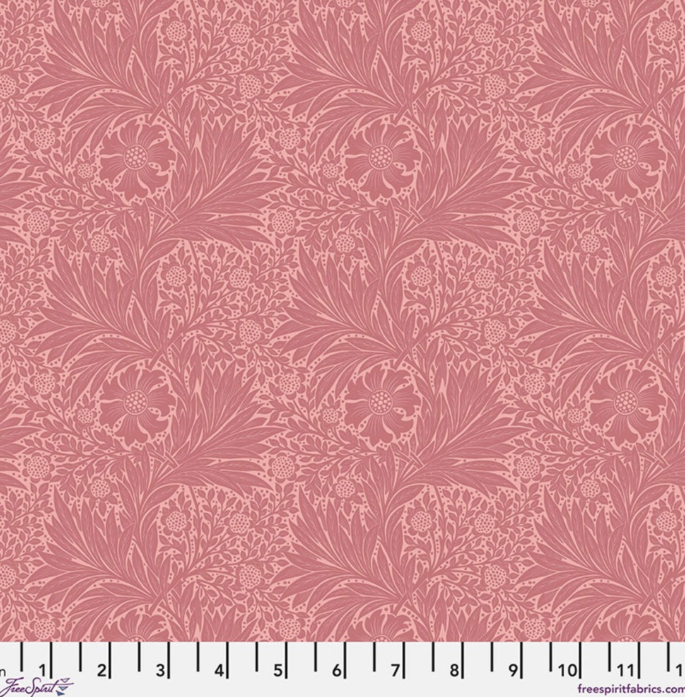 Marigold - Rose - PWWM006.ROSE - Bedford Park Collection by Morris and Co. - FreeSpirit Fabrics