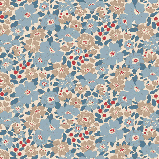 Harper Blue - TIL130128-V15 - Creating Memories Collection - Tilda Fabrics