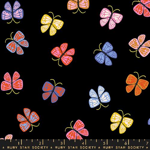 Black RS4115 16 - Ooh Lucky Lucky Collection by Alexia Abegg - Ruby Star Society - Moda Fabric